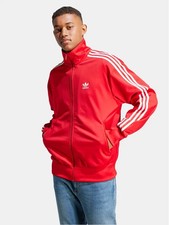 Sweatshirt adidas Originals Reißverschluss Firebird Tt Herren IJ7060 Rot Acetat