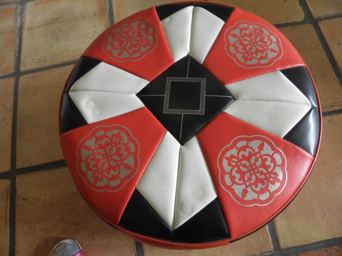 Sitzkissen pouf farbig - sitzkissen,