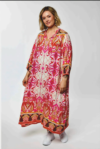Fließendes viskosekleid - fließendes,