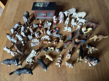 Schleich Konvolut 53 Teile Bauernhof Tiere Haustiere Set
