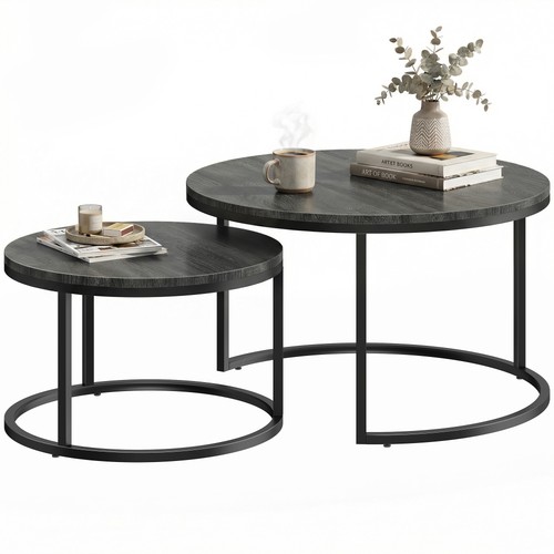 Couchtisch rund 2er - , set