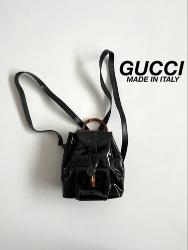 Gucci bambus emaille lack - lack, mini