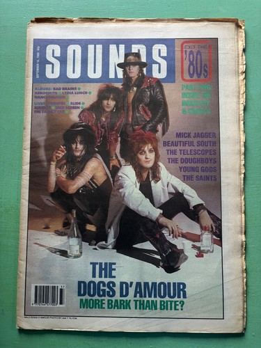 Sounds sept 1989 dogs - sounds,