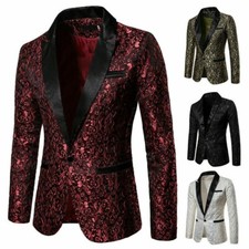 Herren blumenmuster brokat - herren,