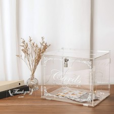 Hochzeit kartenbox acryl - kartenbox,