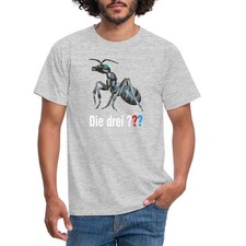 Die Drei Fragezeichen Und Der Ameisenmensch Logo Männer T-Shirt