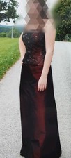 Ball-/Partykleid lang 38 rot