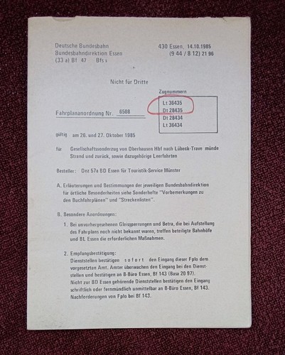 Deutsche bundesbahn - deutsche,