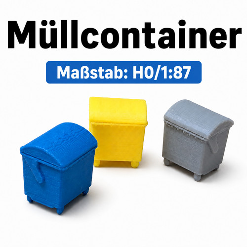Müllcontainer set - ,