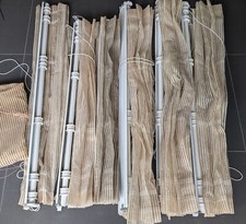 6x JAB Anstoetz Raffrollo Konvolut Pfirsich 4x 127 cm, 2x 108 cm Raumausstatter