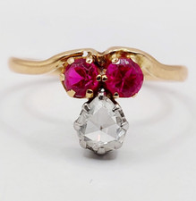 Antiker Herzogin Ring 18k