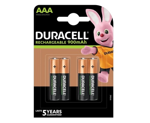 Duracell akkus 900mah - 4, aaa