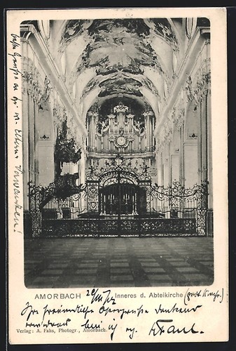 Amorbach innenansicht der - amorbach,,