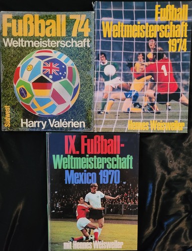 Fussball bücher 1970 2x - fussball,