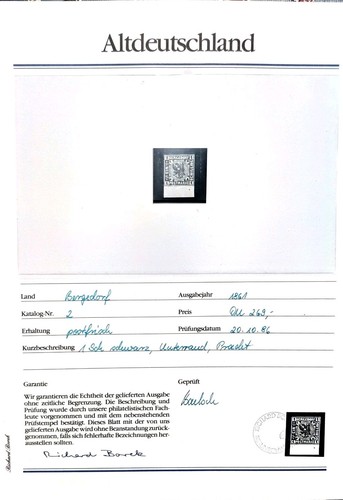 Bergedorf 1 schilling - mi., 2