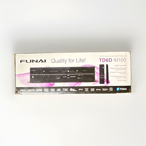 Funai td6d m100 500gb - funai, td6d-m100