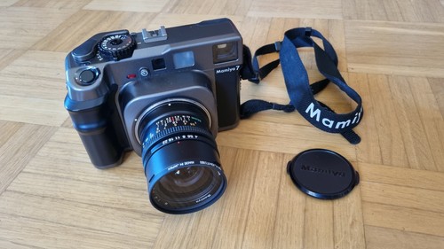 Mamiya 65mm objektiv f4 - +,