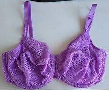 Prima Donna, Vollschalen BH mit Häkeldetails & Perlen, Lila, 80 F, NEU UVP 95€