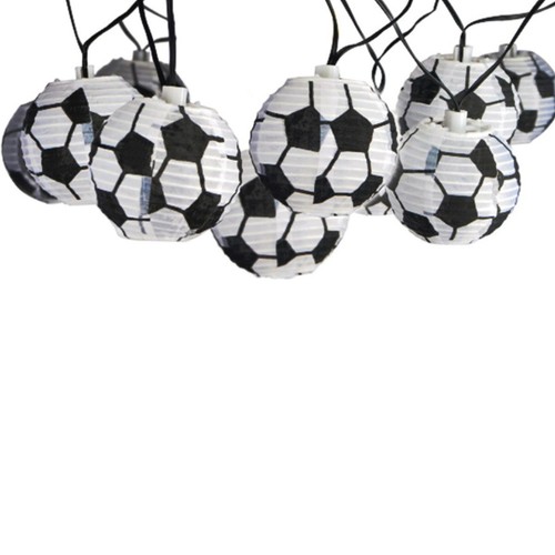 Led solarlichterkette fußball - led,