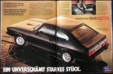 Ford Capri III  2.8i , originale Werbung 1981  Großformat ca. DIN-A-3 !!