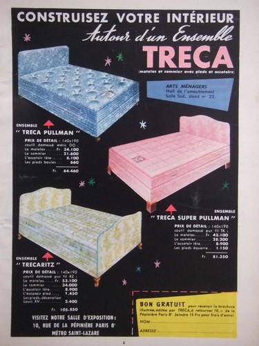Pressewerbung 1956 tréca - pressewerbung,