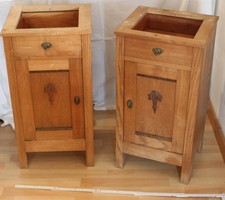 nacht tisch PAAR alt antik