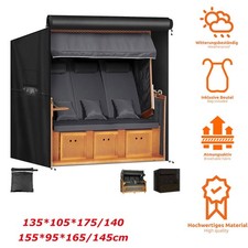 Strandkorb Schutzhülle Wetterfest 420D Strandkorbhülle XXL Abdeckung XL Hülle DE