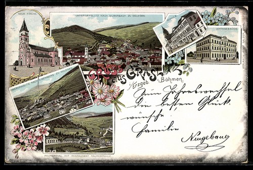 Lithographie graslitz - lithographie,