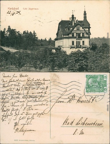 Ansichtskarte karlsbad karlovy - karlsbad,