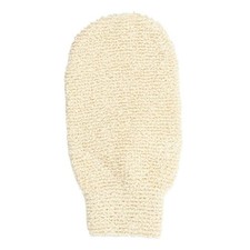 Jute Peeling Handschuh für