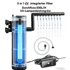 5 in 1 Innenfilter Aquarium