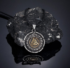 Nordische Halskette Valknut