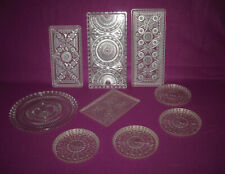 Plastkristall DDR Kunststoff Pneumant Tortenplatte Kuchentablett Made in GDR