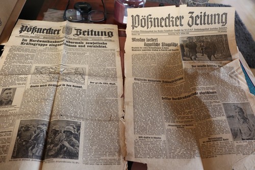 Zwei alte vorderseiten - vorderseiten,