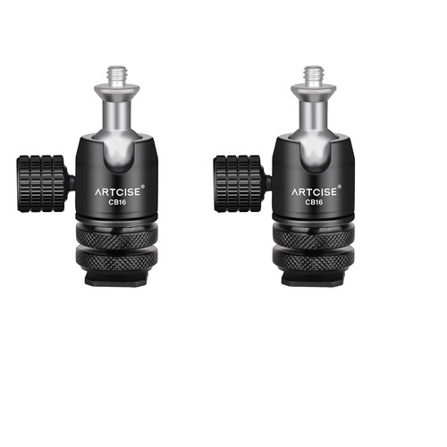 2pcs mini stativkopf - 2pcs,
