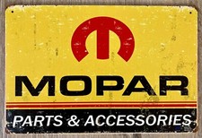 Blechschild Mopar Werkstatt