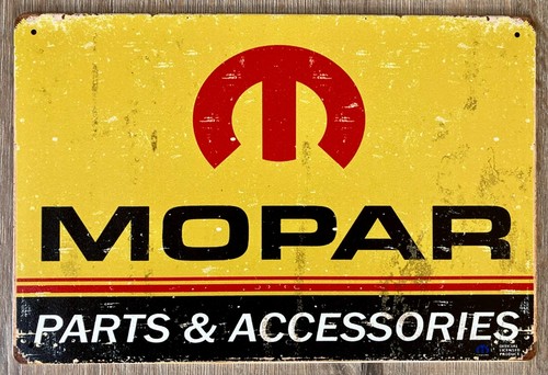 Blechschild mopar werkstatt - blechschild,