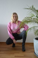 Schiesser trend Pullover Streifen rosa True Vintage 80er sweater stripes pink