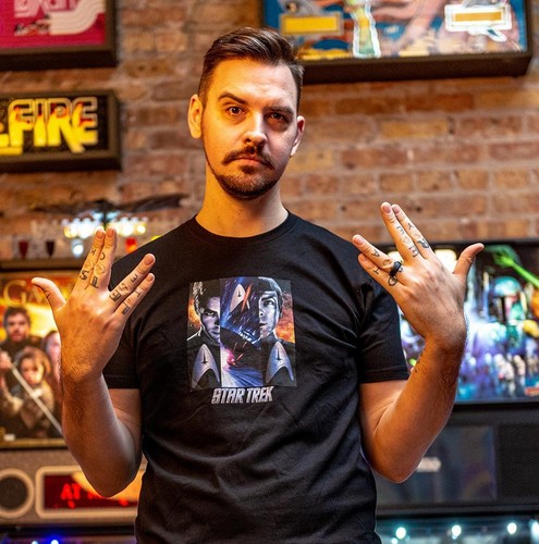 Stern pinball shirt - t-shirt, kurzarm