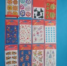 Stickerset 12x Sticker Vintage 90er Zdesign + bsb Weihnachten Weihnachtssticker