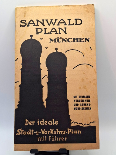 Sanwald plan münchen 1926 - sanwald, um