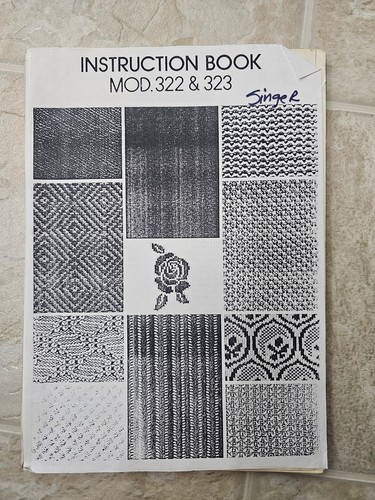 Instruction manual for singer - manual,