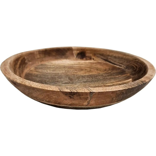 Holzschale mangoholz - holzschale,