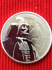 Silbermünze - Star Wars -