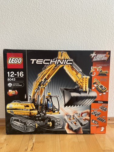 Lego motorized excavator - lego,