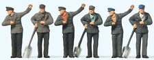 Preiser 14014 Dampflokpersonal 6 Figuren H0 1:87 bemalt