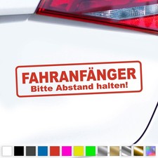 Fahranfänger Aufkleber Bitte