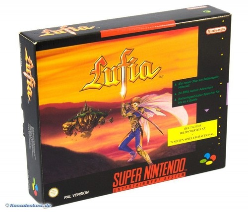 Nintendo snes lufia - nintendo, +