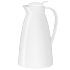 Alfi Isolierkanne Eco, Thermokanne, Kaffeekanne, Teekanne Kunststoff weiß 1,0l