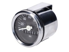 Tacho 48mm 120km/h Chromring